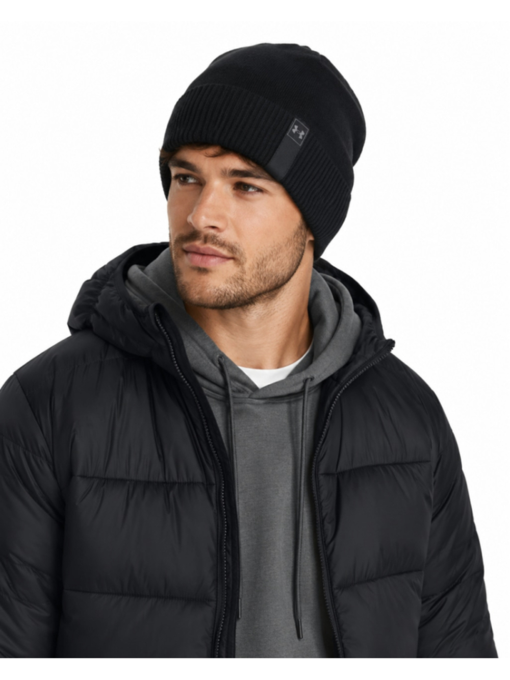 Men's Under Armour Black One Size Beanie Hat
